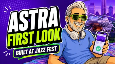 Astra First Look: I Redesigned My Website at Chicago Jazz Fest