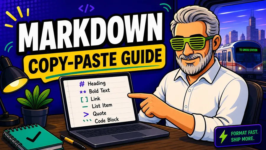 Markdown Formatting for Beginners: The Copy-Paste Guide