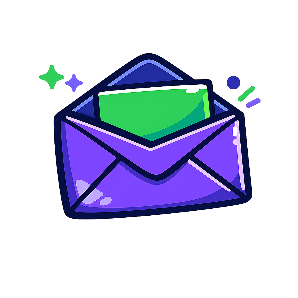 Email provider logos and capture workflow illustration