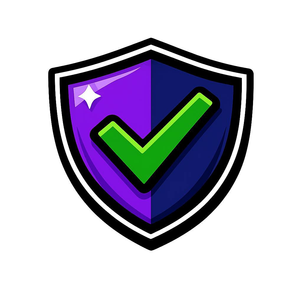 Security provider logos and app protection illustration